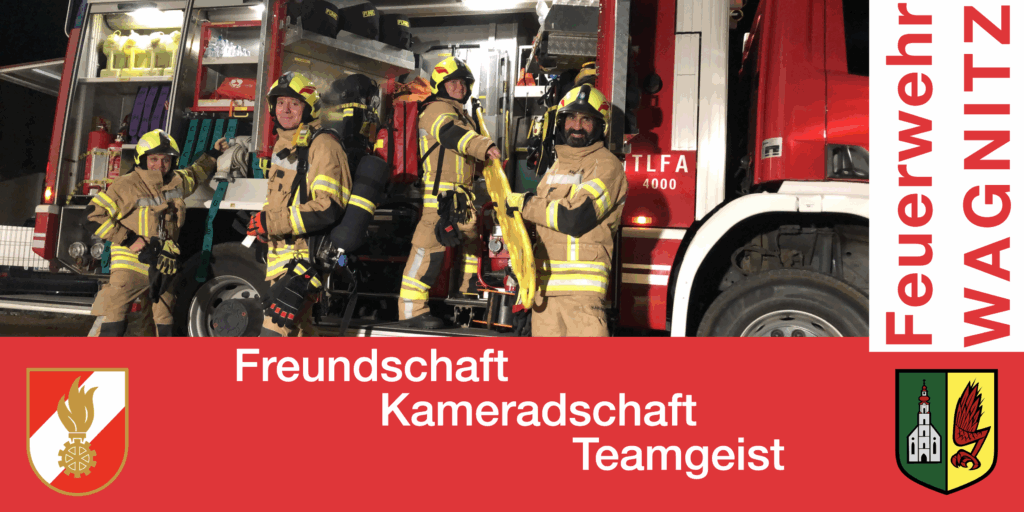 Teamfoto der Freiwilligen Feuerwehr Wagnitz