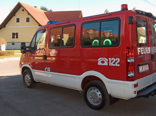 Foto des MTF Fahrzeugs der Freiwilligen Feuerwehr Wagnitz